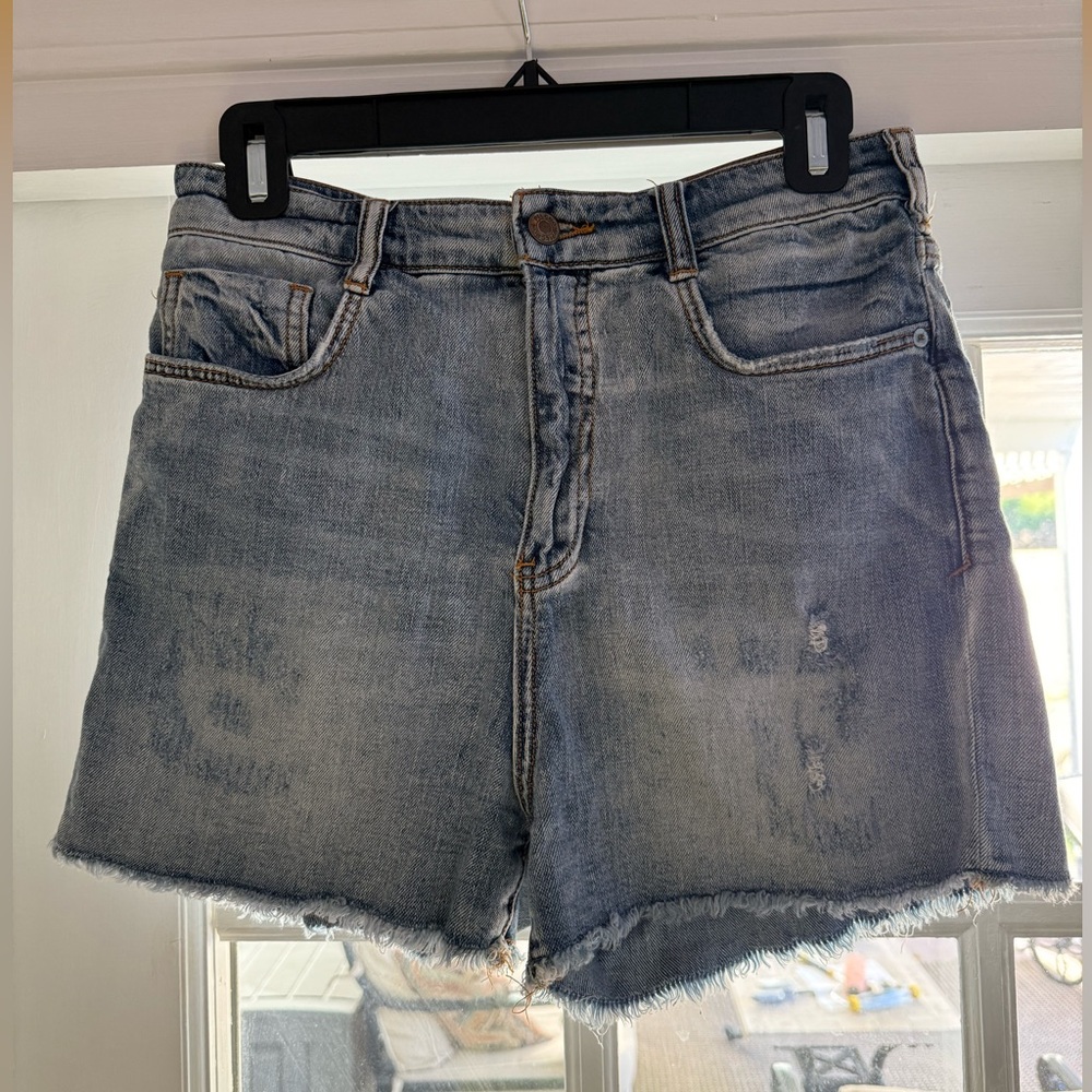 ANTHROPOLOGIE- Denim Blue Women's Shorts